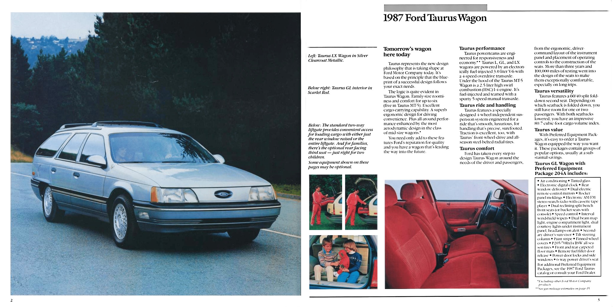 1987 Ford Wagons Brochure 02-03