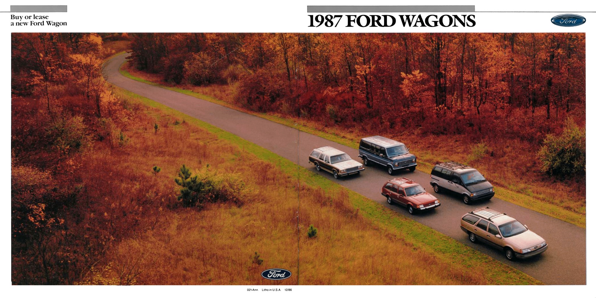 1987 Ford Wagons Brochure 16-01