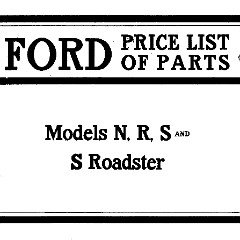 1907-Ford-Roadster-Parts-List