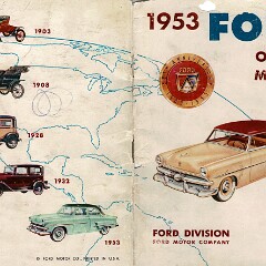 1953 Ford Owners Manual 1953 Ford Owners Manual