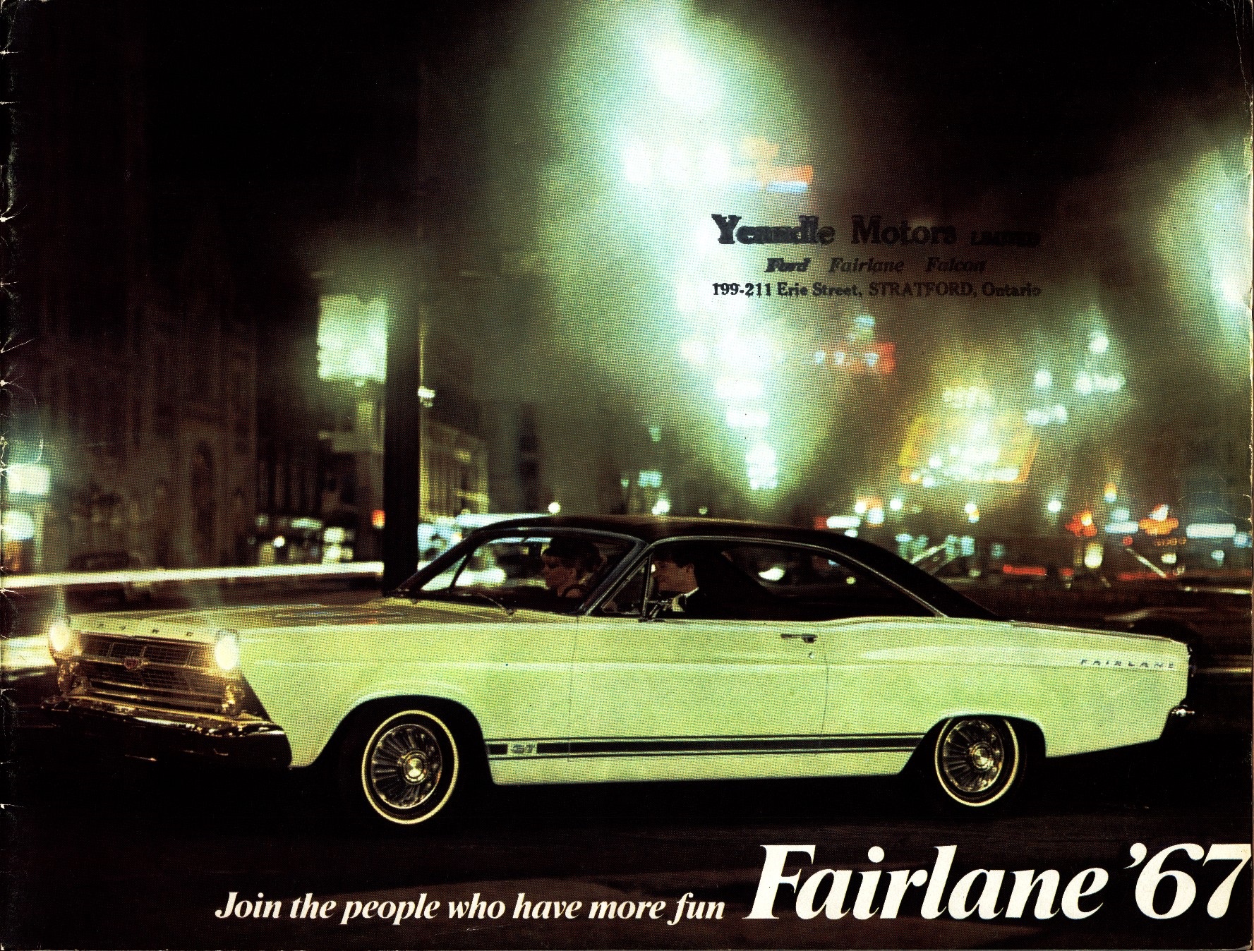 1967 Ford Fairlane Brochure Canada 01