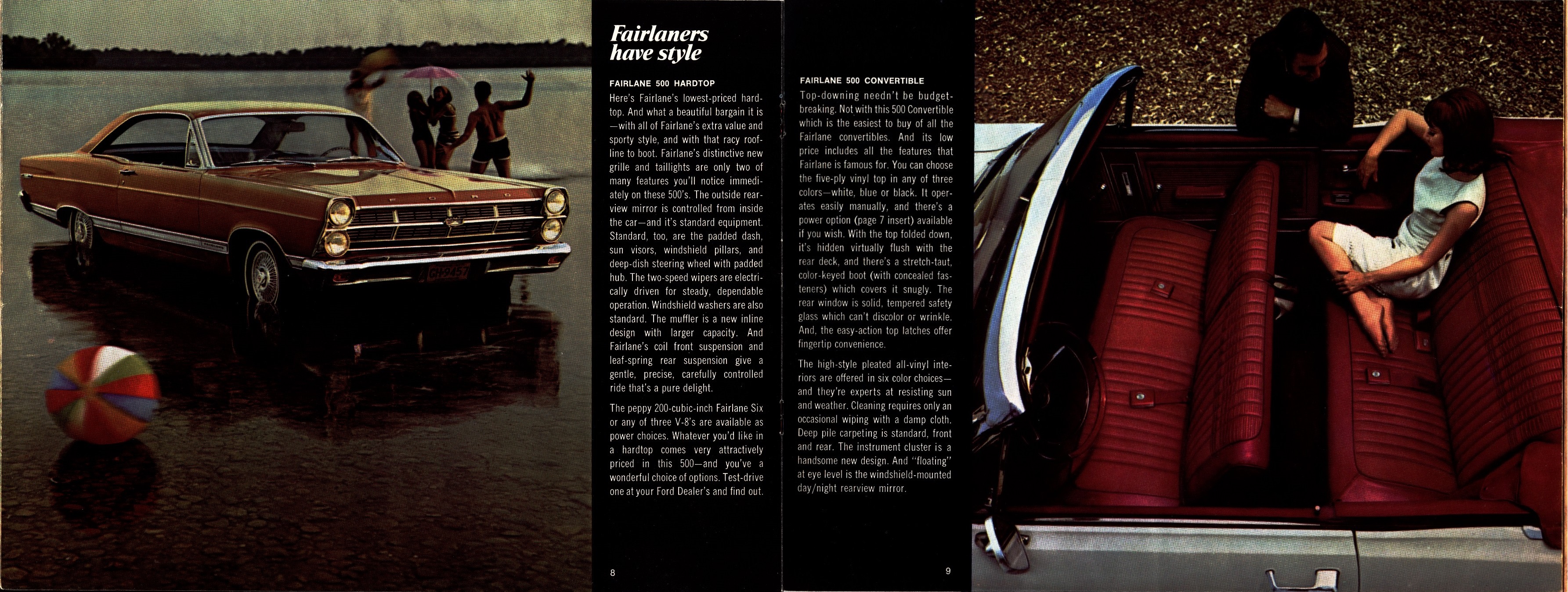 1967 Ford Fairlane Brochure Canada 08-09