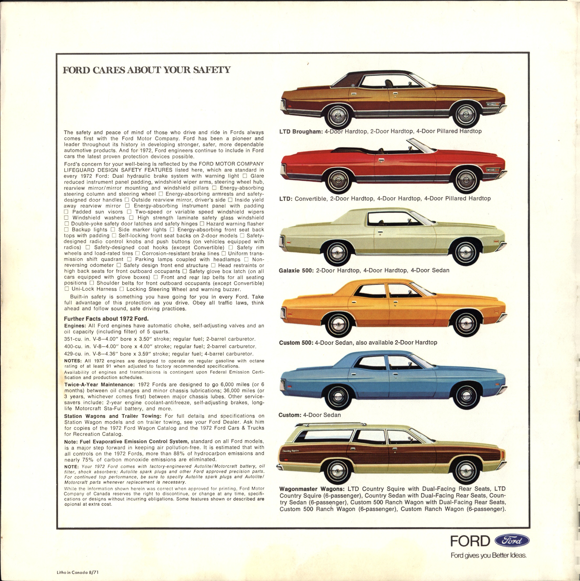 1972 Ford Full Size Brochure (Cdn) 20