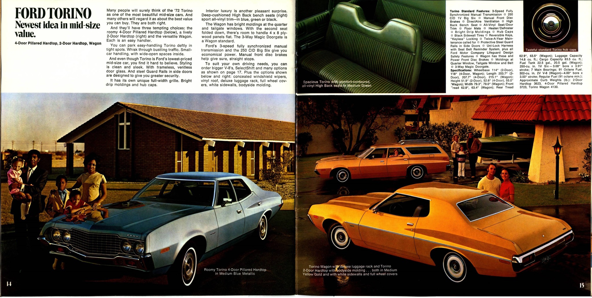 1972 Ford Torino Brochure (Rev) 14-15