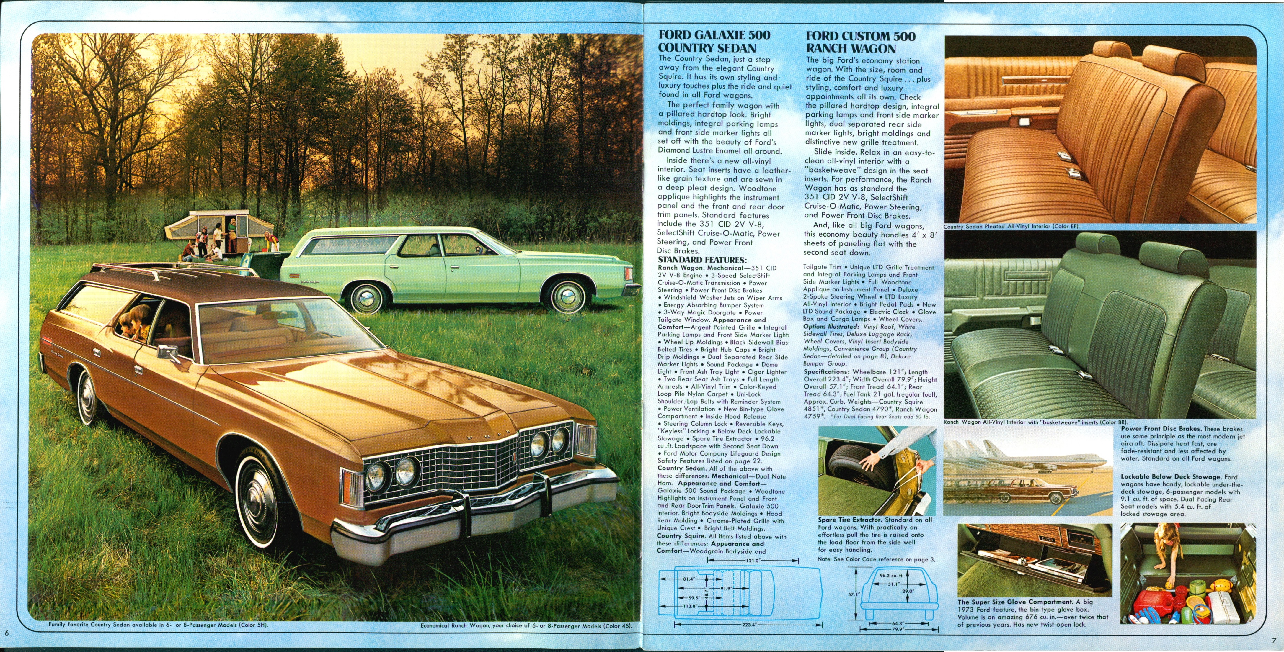 1973 Ford Wagons Brochure (Rev) 06-07