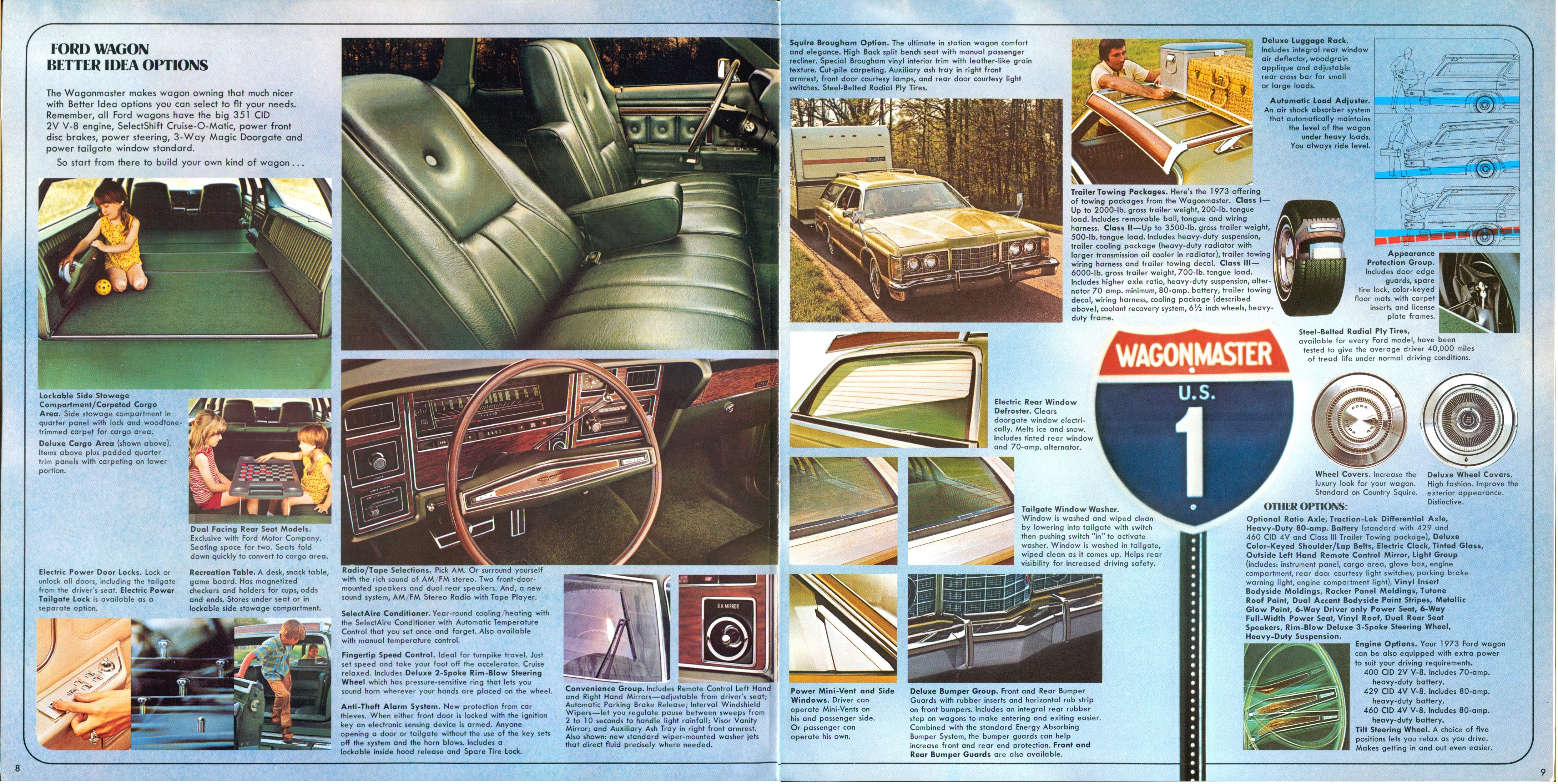 1973 Ford Wagons Brochure (Rev) 08-09