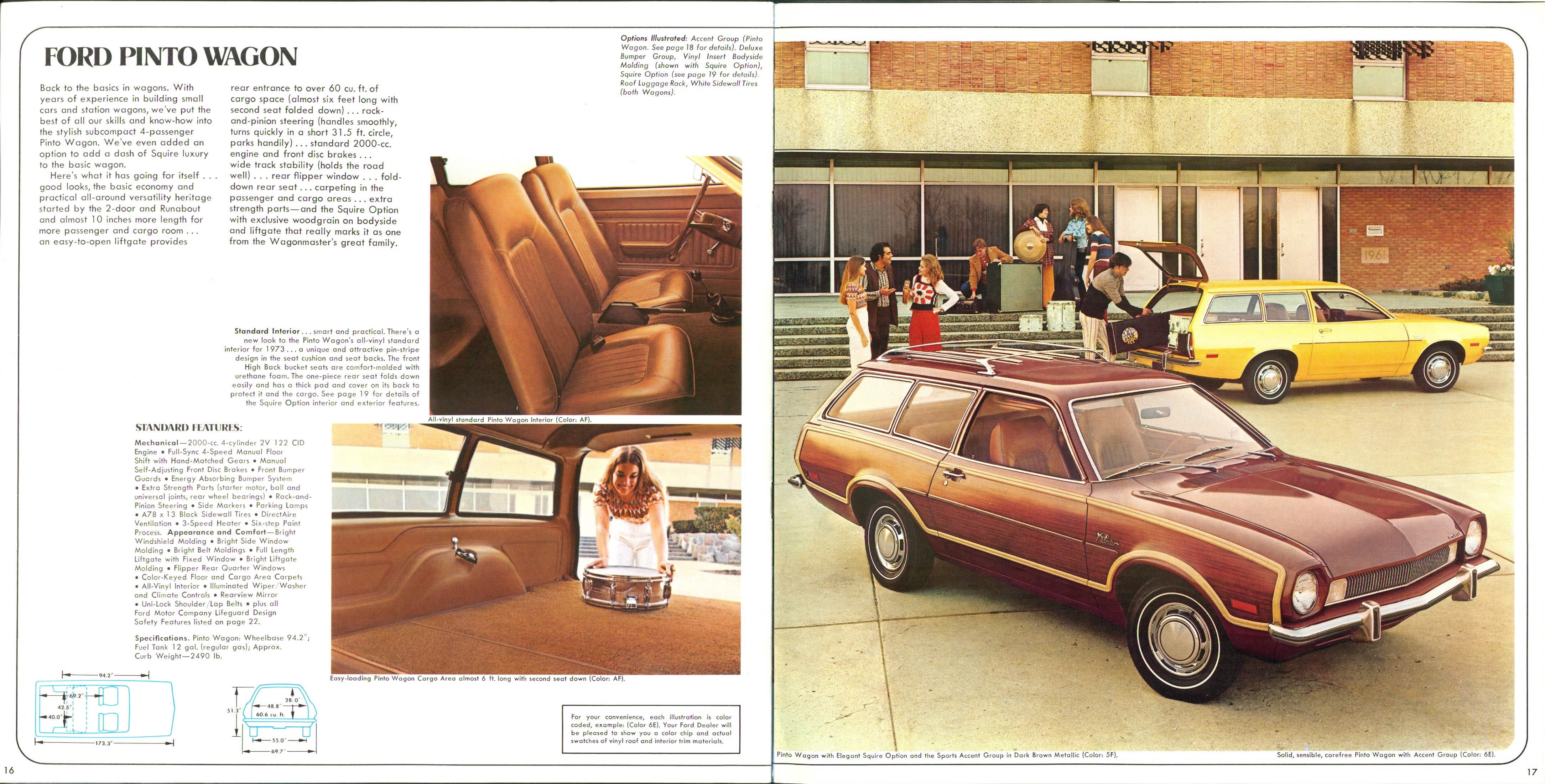 1973 Ford Wagons Brochure (Rev) 16-17