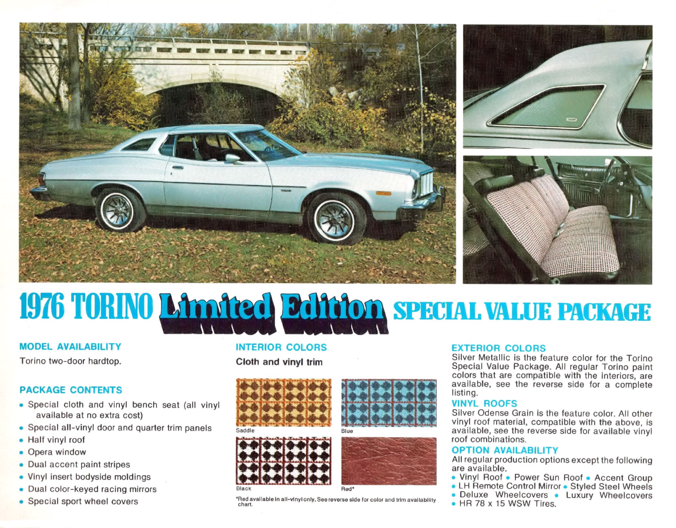 1976 Ford Torino Limited Edition Sheet-01