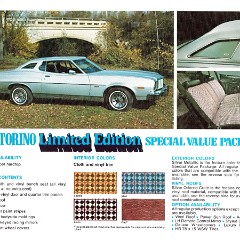 1976 Torino Limited Edition Sheet