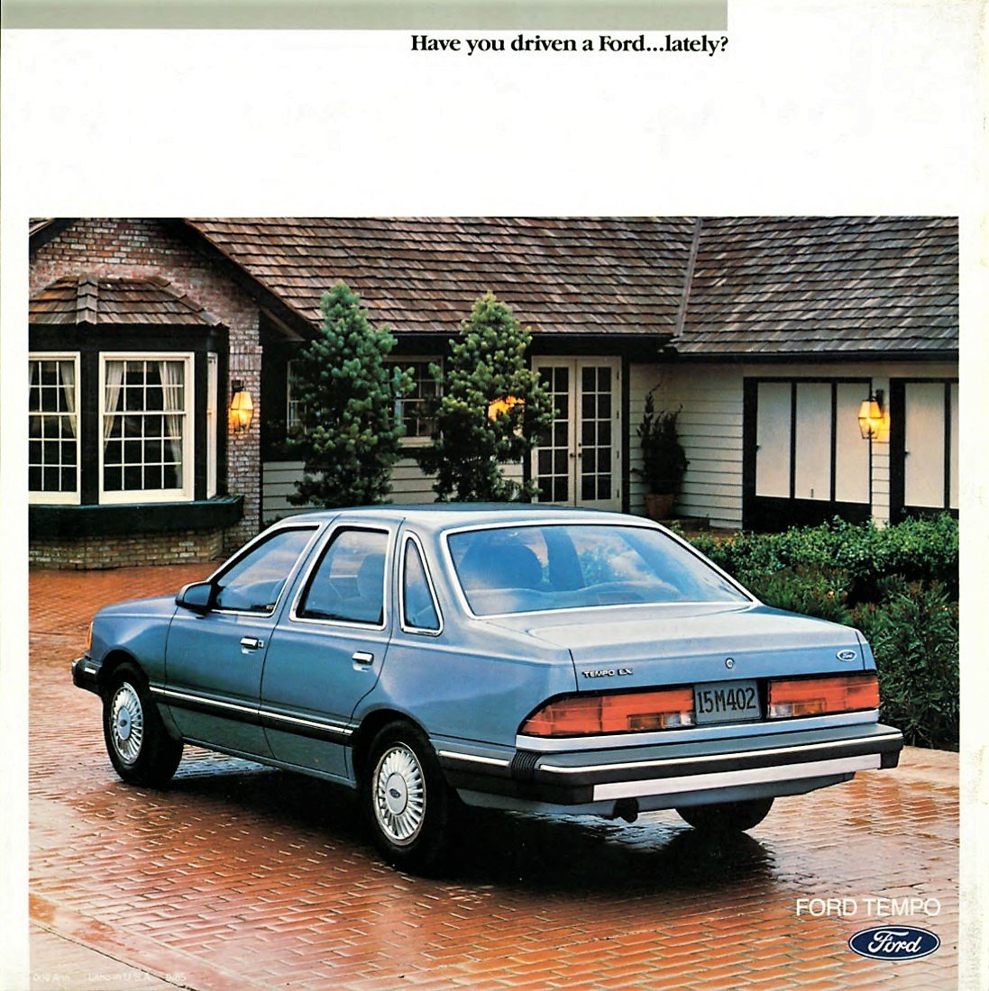 1986 Ford Tempo Brochure 24