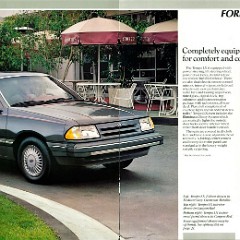 1986 Ford Tempo Brochure 10-11