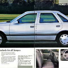 1986 Ford Tempo Brochure 12-13