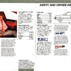 1986 Ford Tempo Brochure 22-23