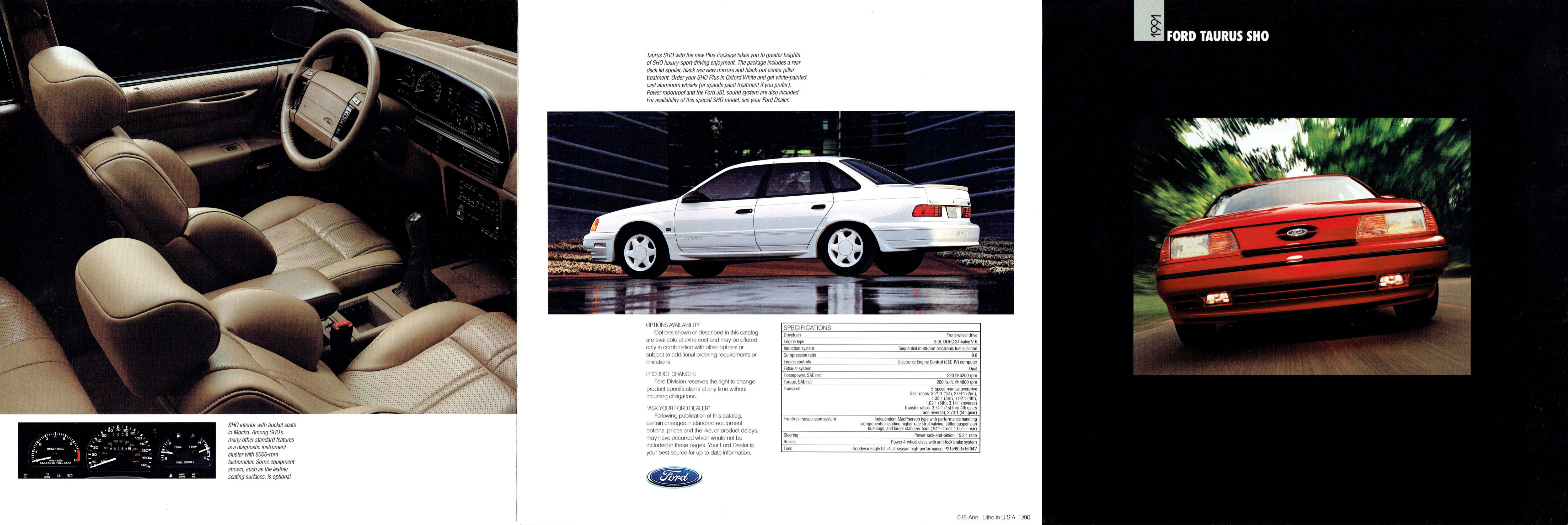 1991 Ford Taurus SHO Folder-Side A