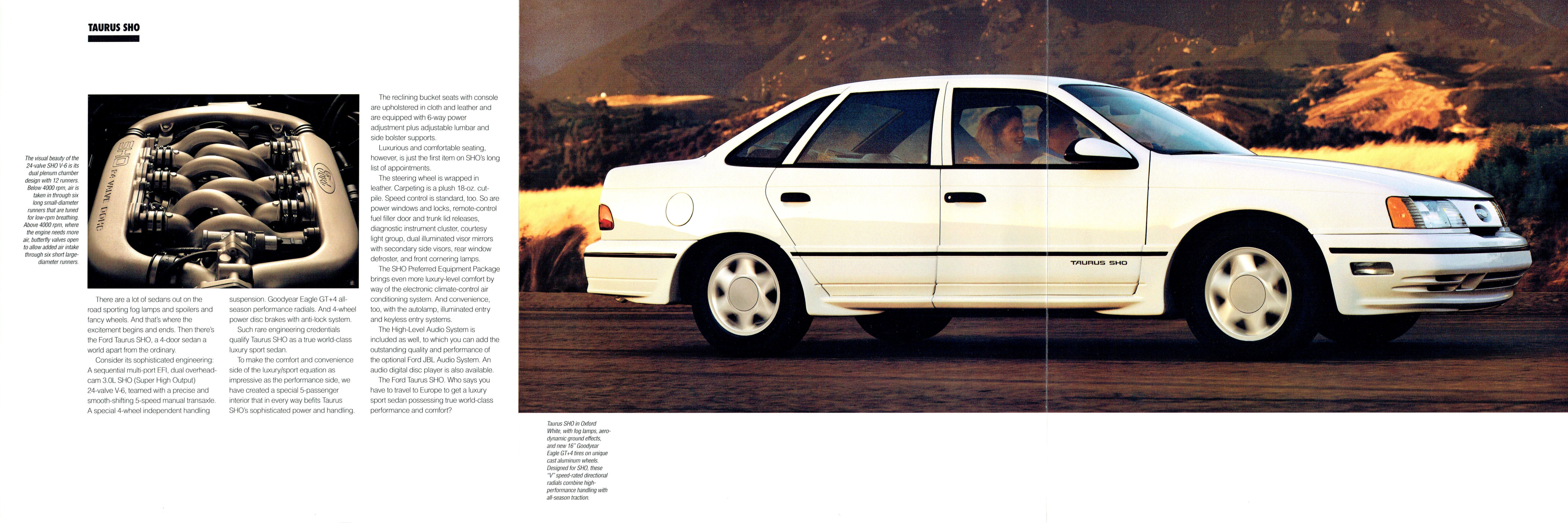 1991 Ford Taurus SHO Folder-Side B