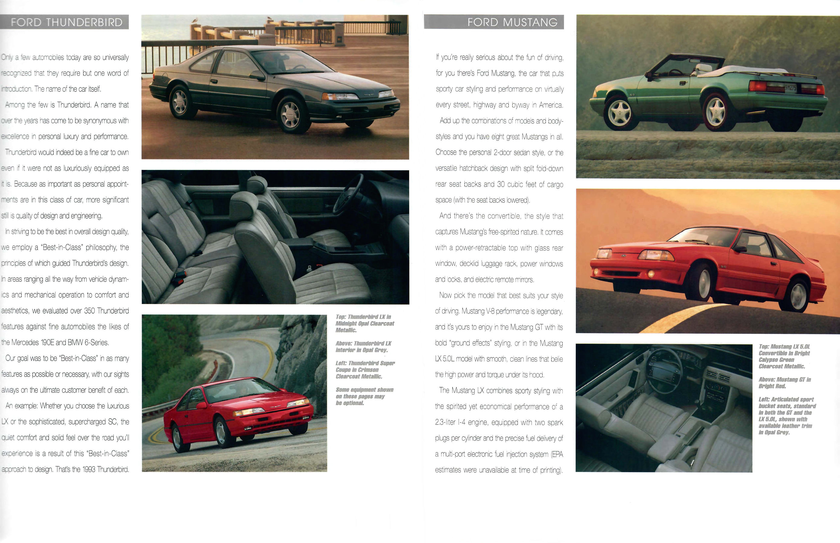 1993 Ford Cars Full Line-10-11