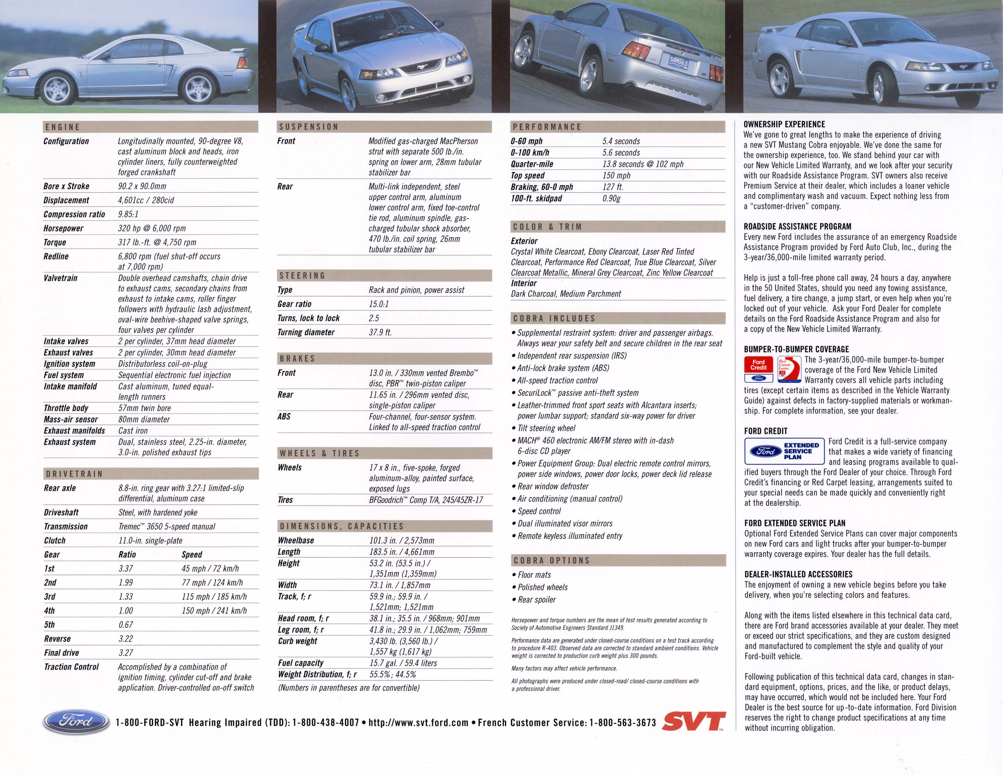 2001 Ford Mustang SVT Cobra Specs-02