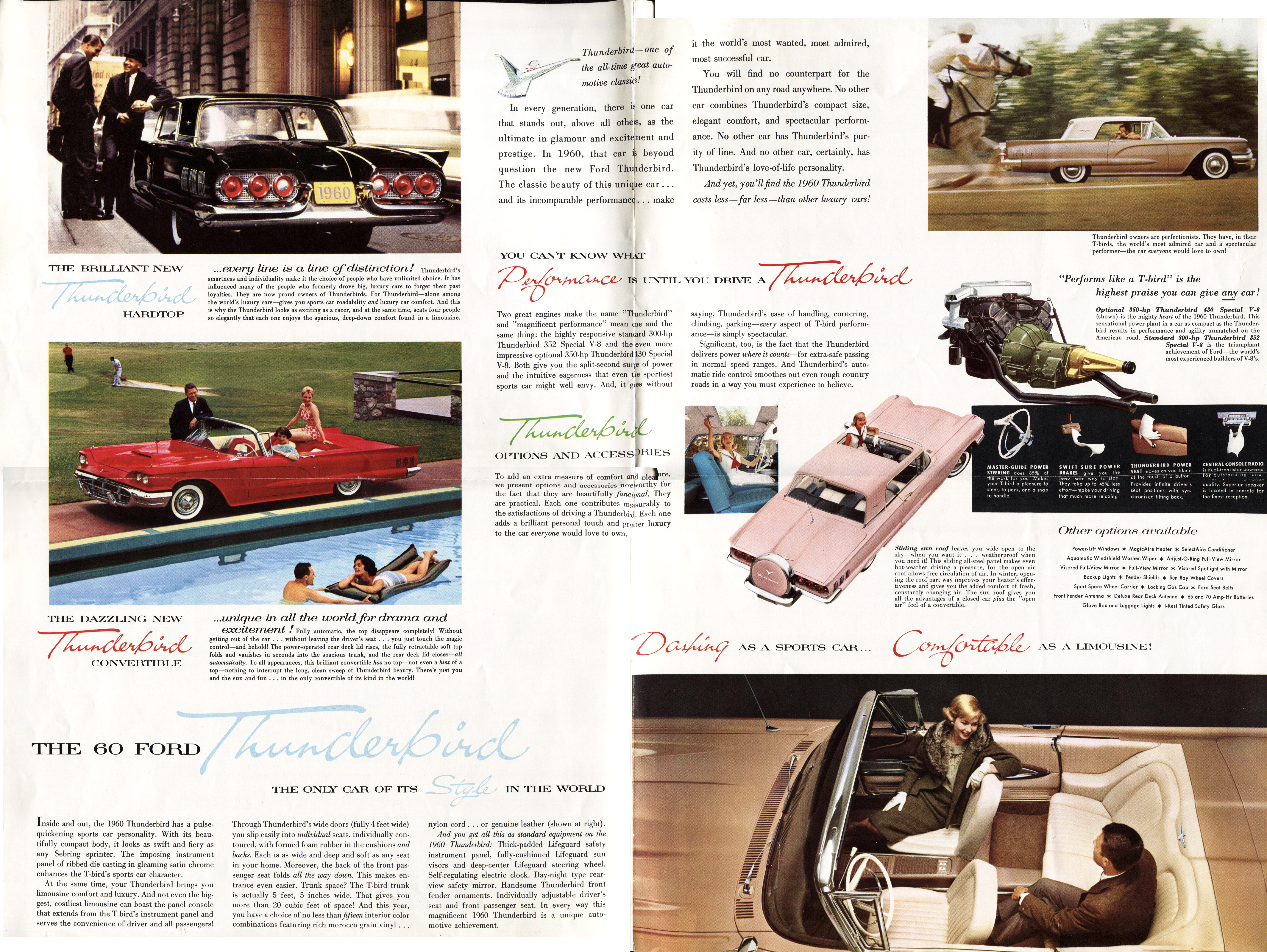 1960 TBird pg 4 center section - folded out