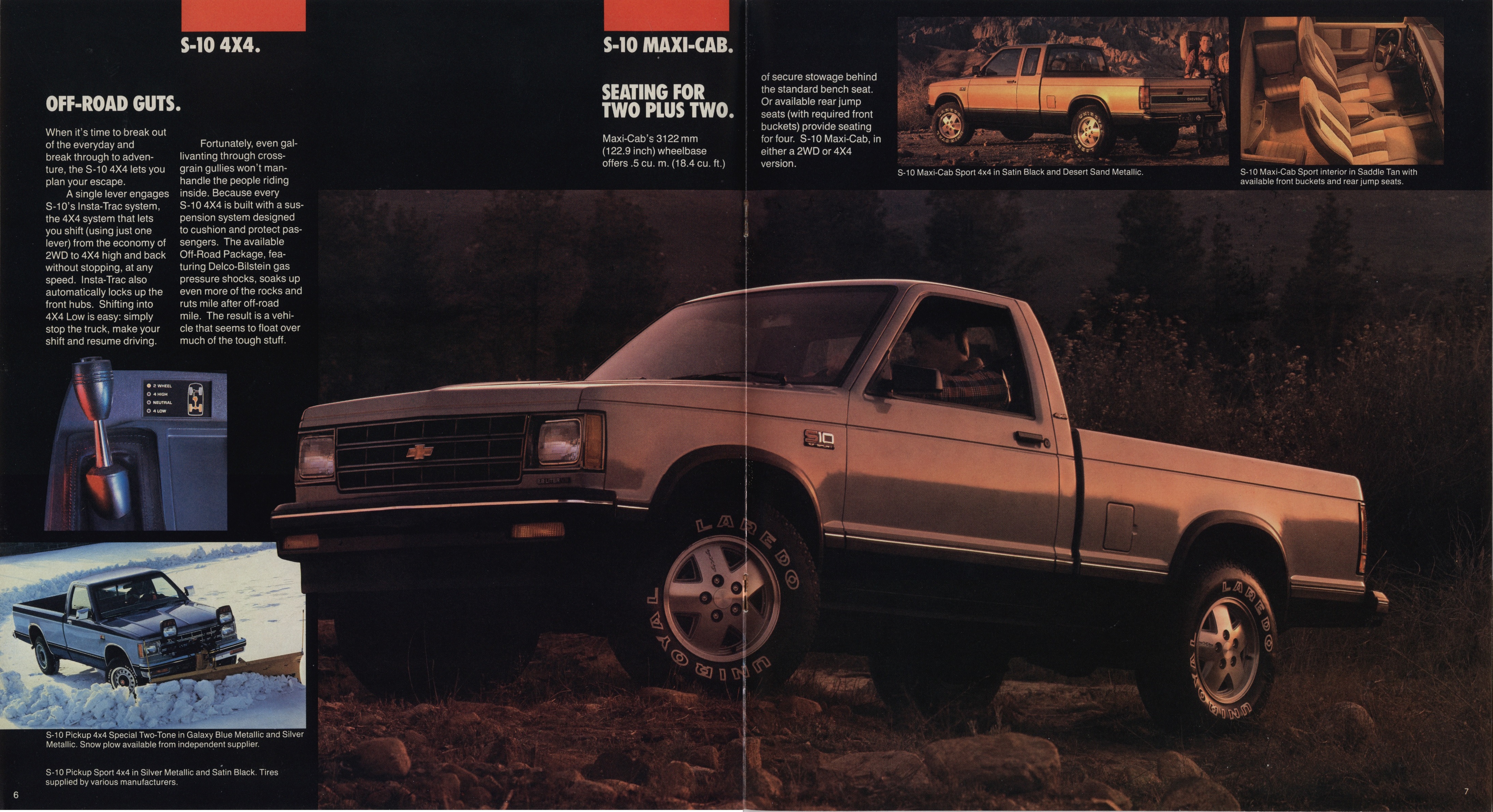 1985 Chevrolet S-10 Pickup Brochure Canada 06-07