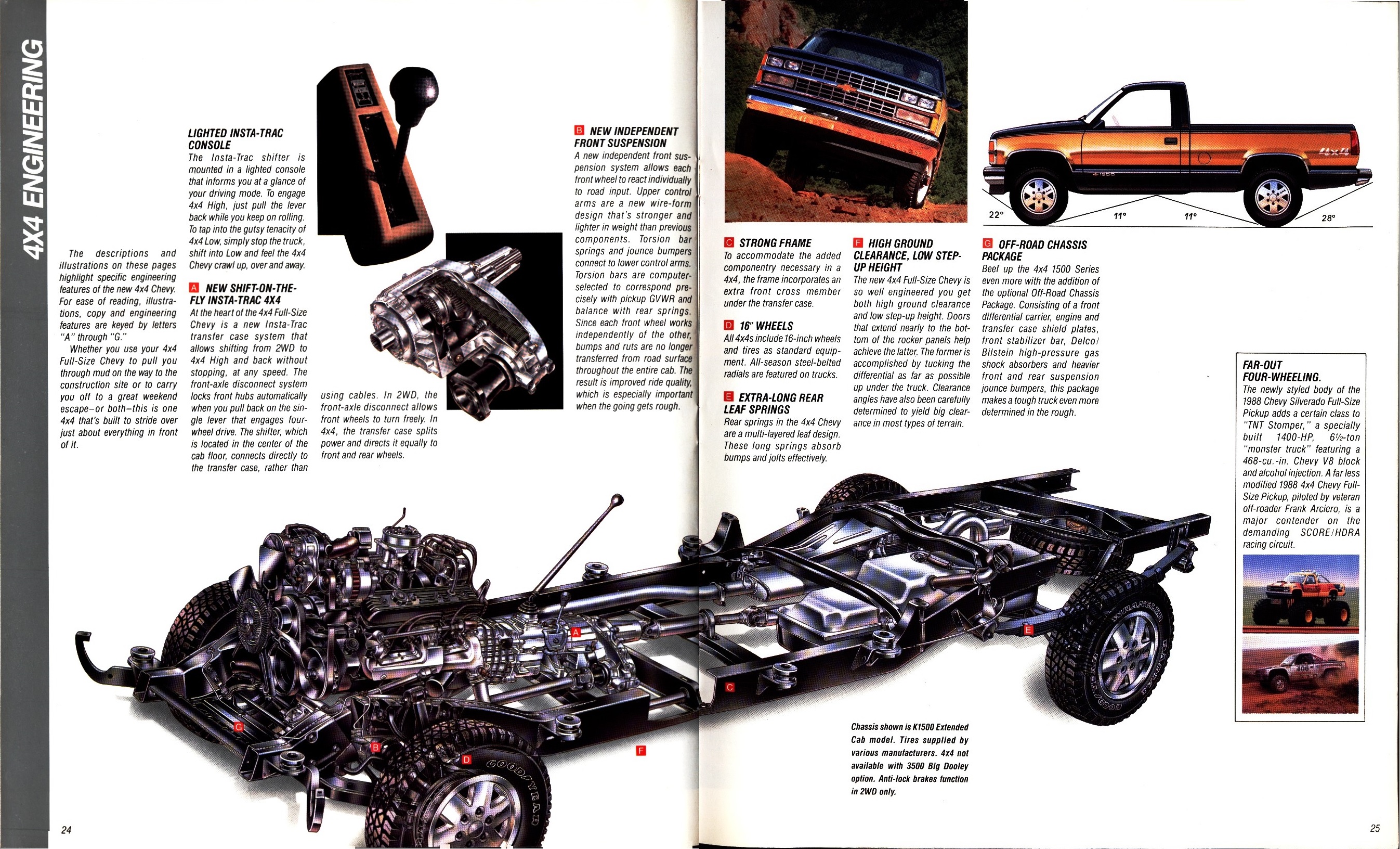 1988 Chevrolet Full Size Pickup Brochure (Rev) 24-25