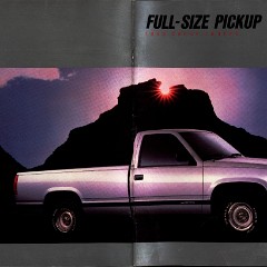 1988 Chevrolet Full Size Pickup Brochure (Rev) 38-00