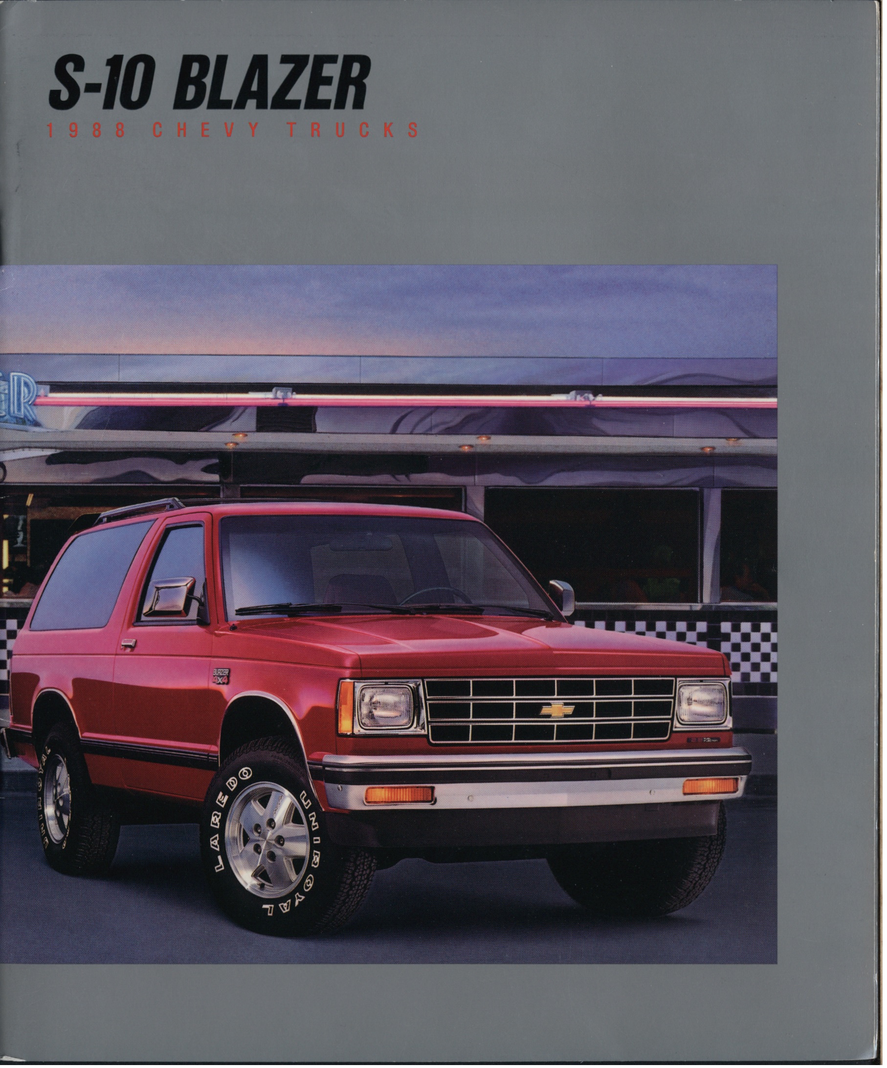 1988 Chevrolet S-10 Blazer Brochure 00