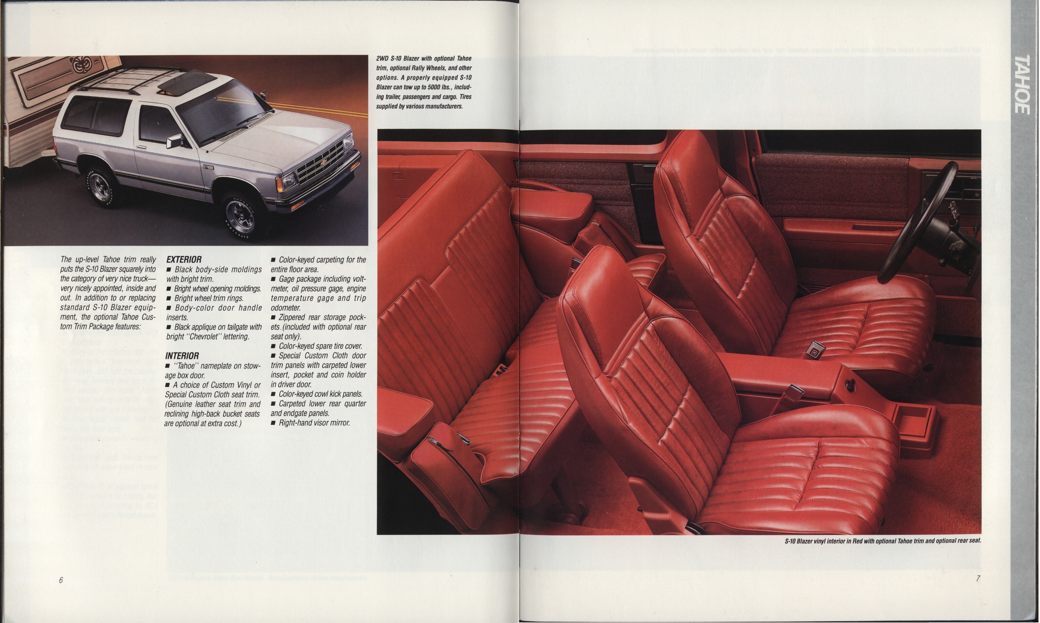 1988 Chevrolet S-10 Blazer Brochure 06-07