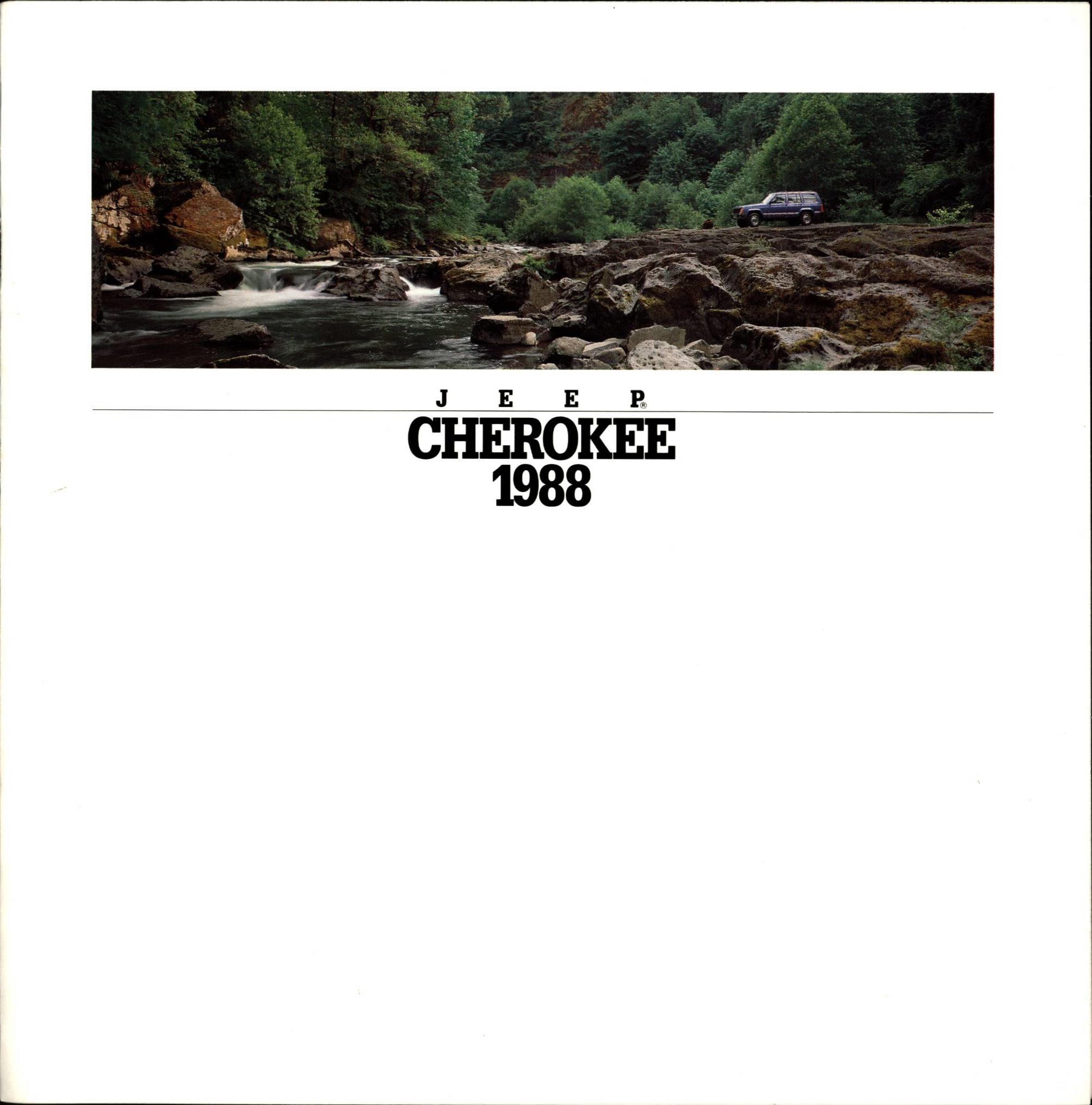 1988 Jeep Cherokee Brochure (Rev) 01