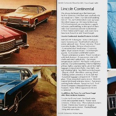 1973 Lincoln Mercury Full Line Brochure 06-07