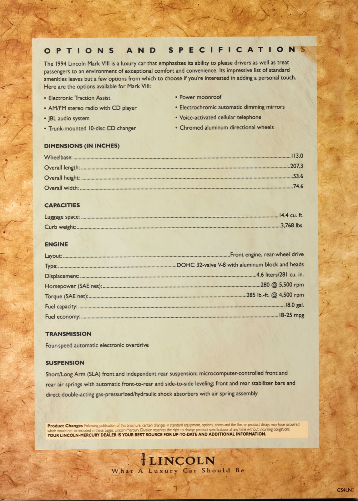1994 Lincoln Mark VIII_Page_4