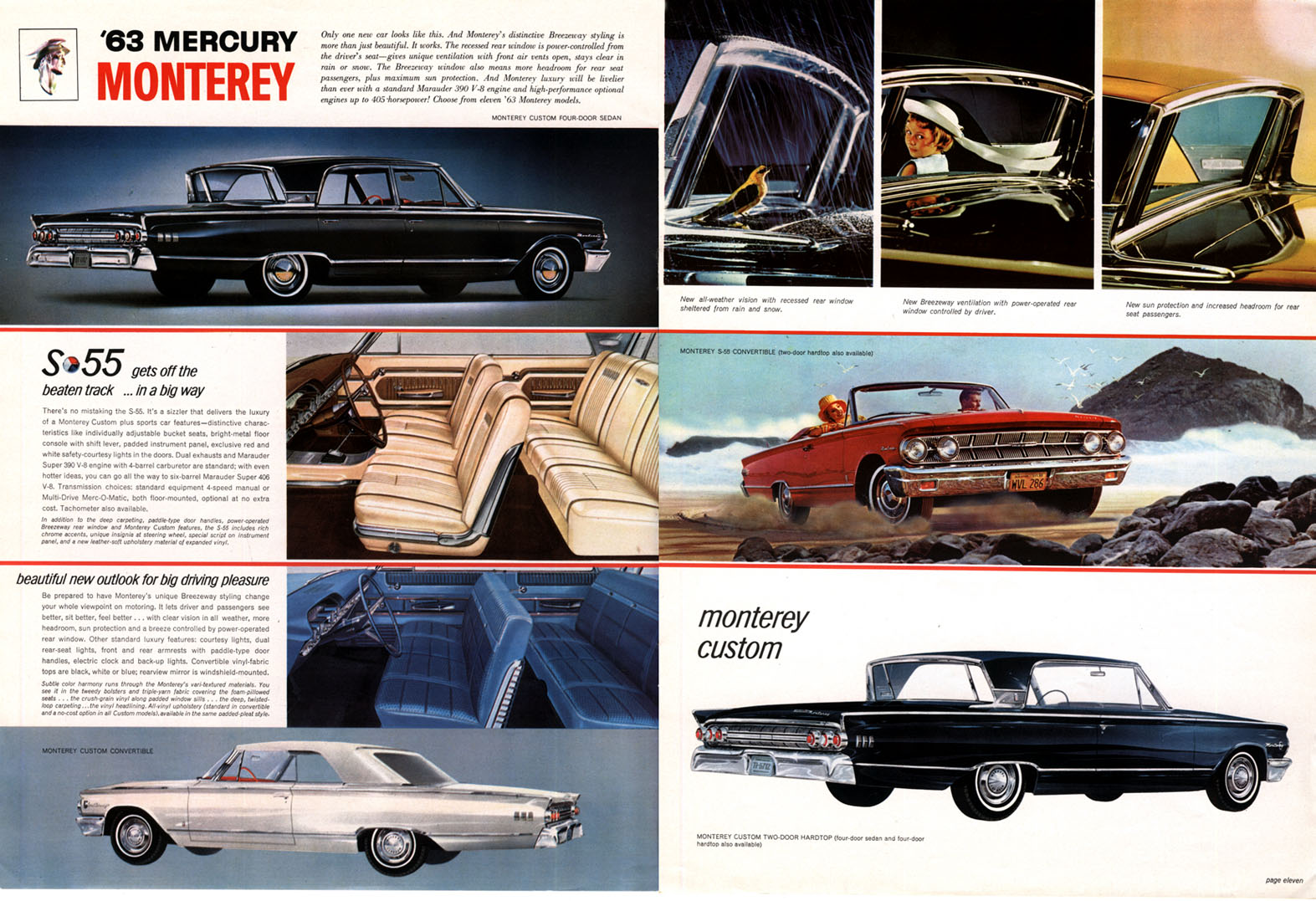 1963_Mercury_Full_Line-10-11