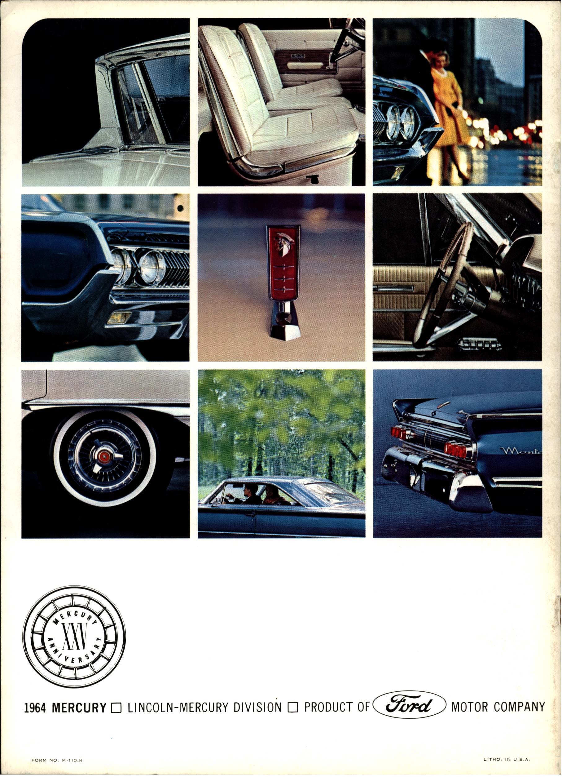 1964 Mercury Full Size Brochure 20