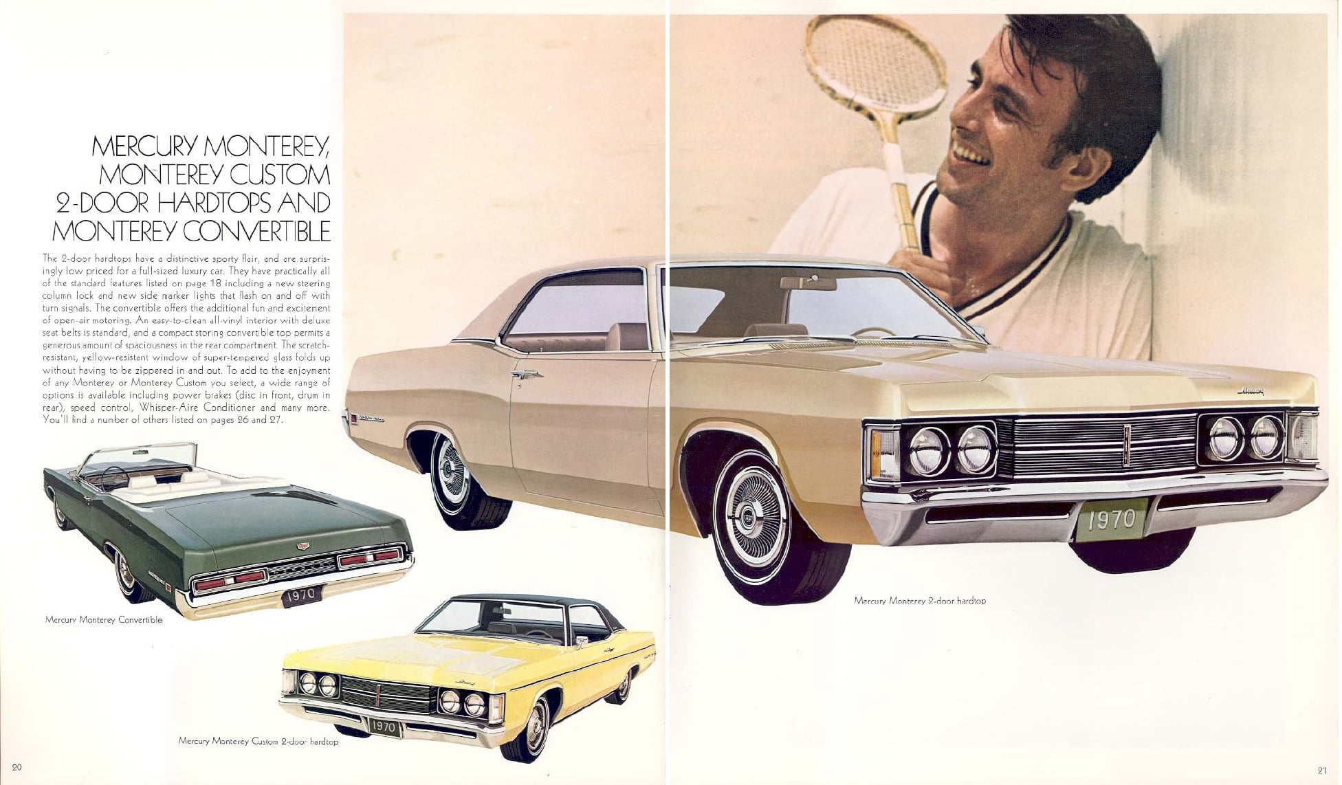 1970 Mercury Full Size Brochure 20-21