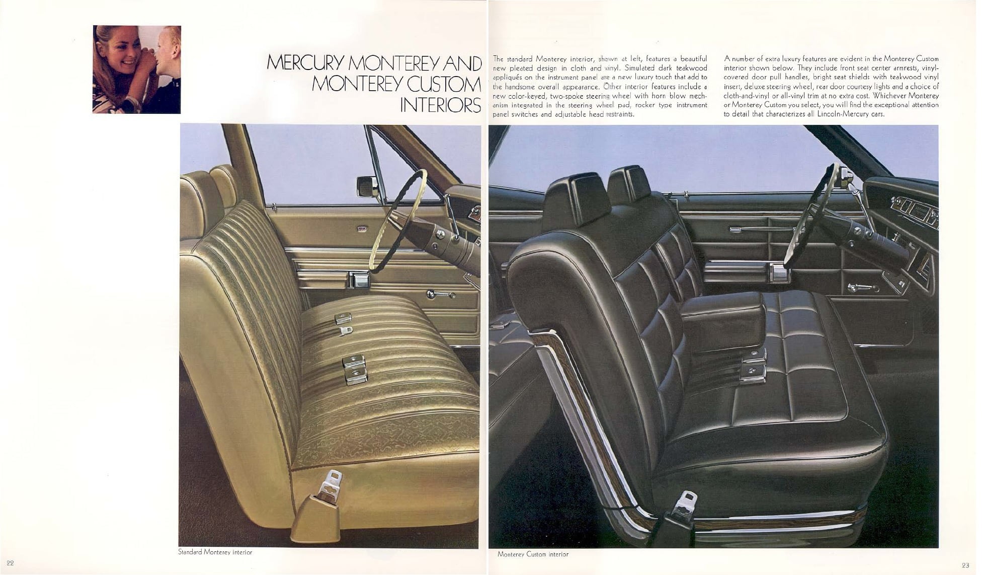 1970 Mercury Full Size Brochure 22-23