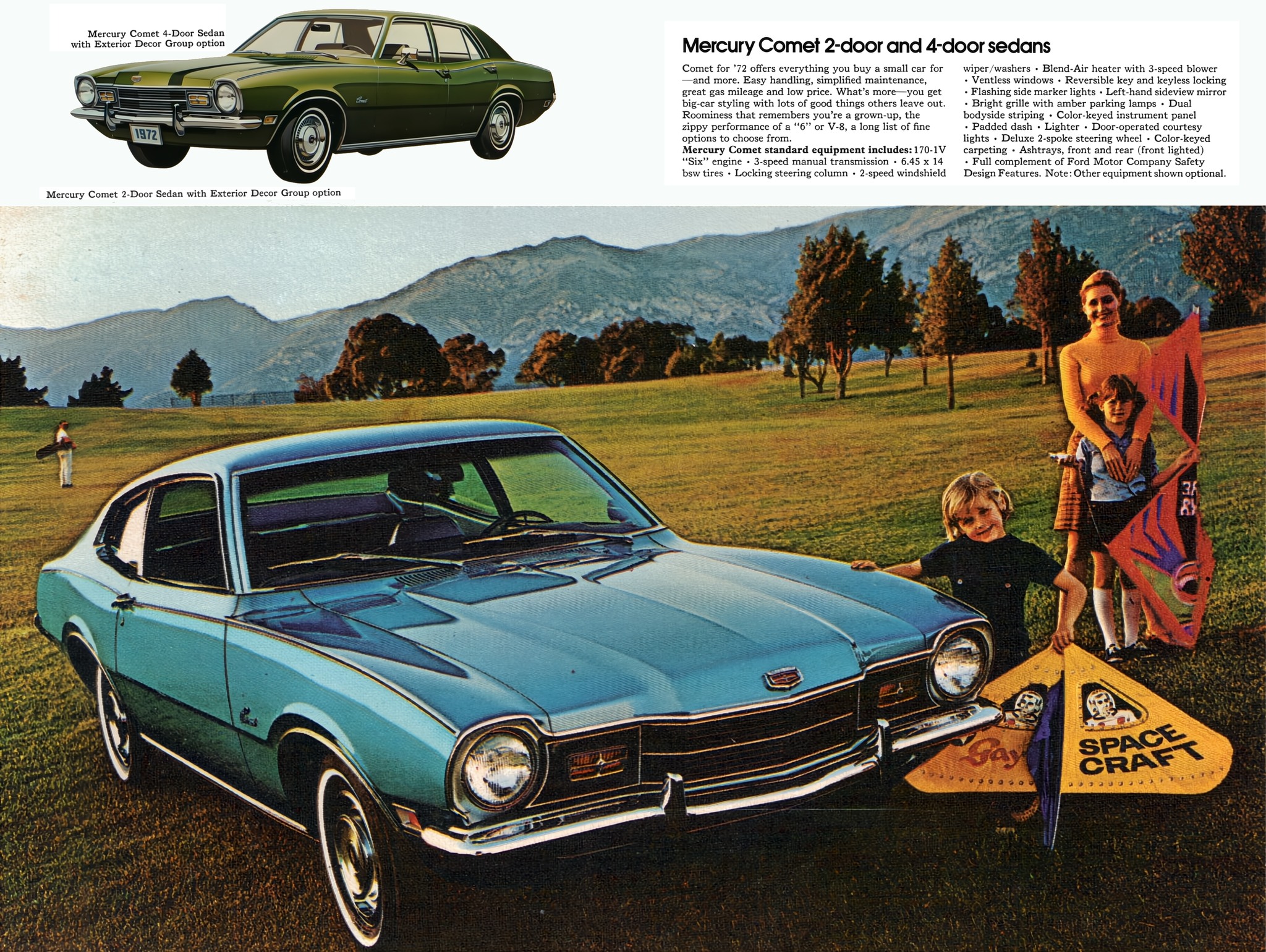 1972 Mercury Comet Brochure (Cdn) 02-03