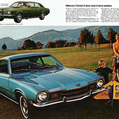 1972 Mercury Comet Brochure (Cdn) 02-03