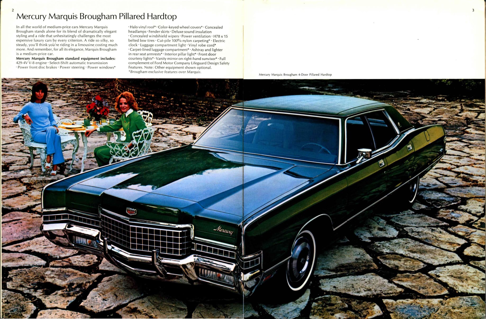 1972 Mercury Full Line Prestige Brochure 02-03