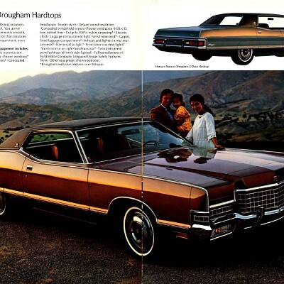 1972 Mercury Full Line Prestige Brochure 04-05