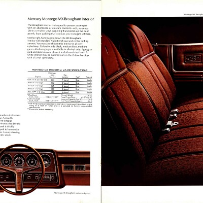 1972 Mercury Full Line Prestige Brochure 26-27