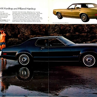 1972 Mercury Full Line Prestige Brochure 28-29