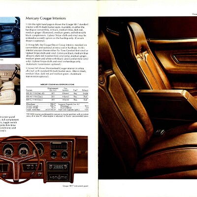 1972 Mercury Full Line Prestige Brochure 40-41