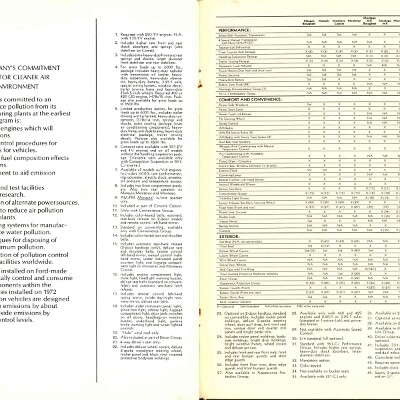 1972 Mercury Full Line Prestige Brochure 48-49