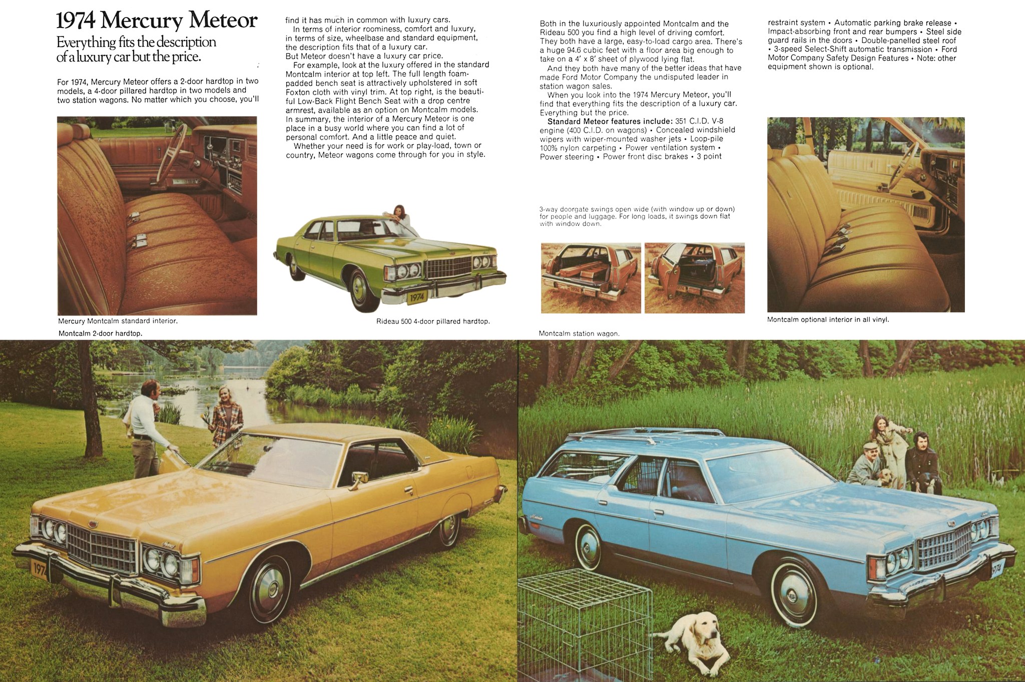 1974 Mercury Full Line Brochure (Cdn) 06-07