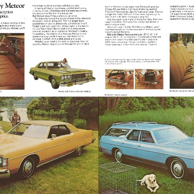 1974 Mercury Full Line Brochure (Cdn) 06-07