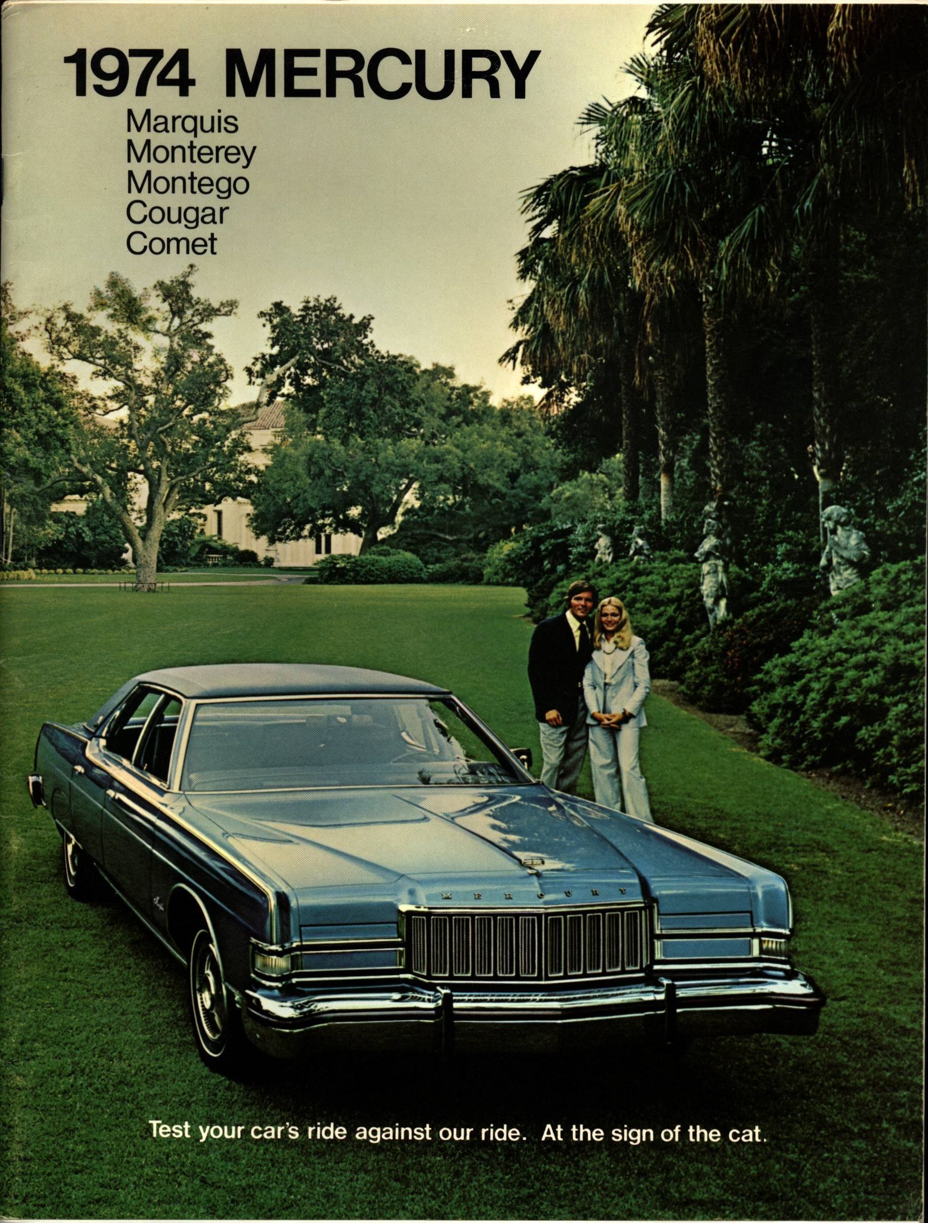 1974 Mercury Full Line Brochure 00