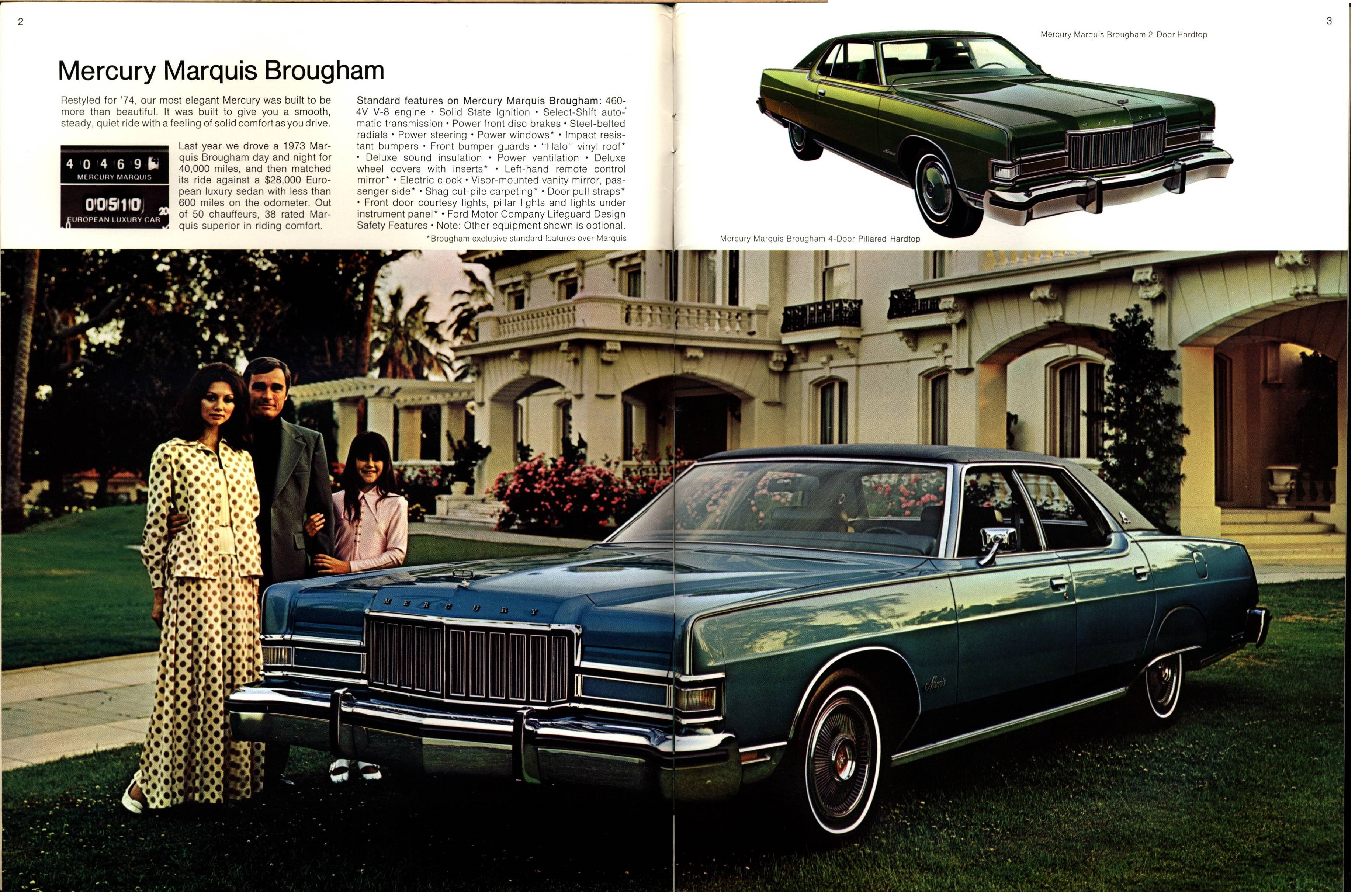 1974 Mercury Full Line Brochure 02-03