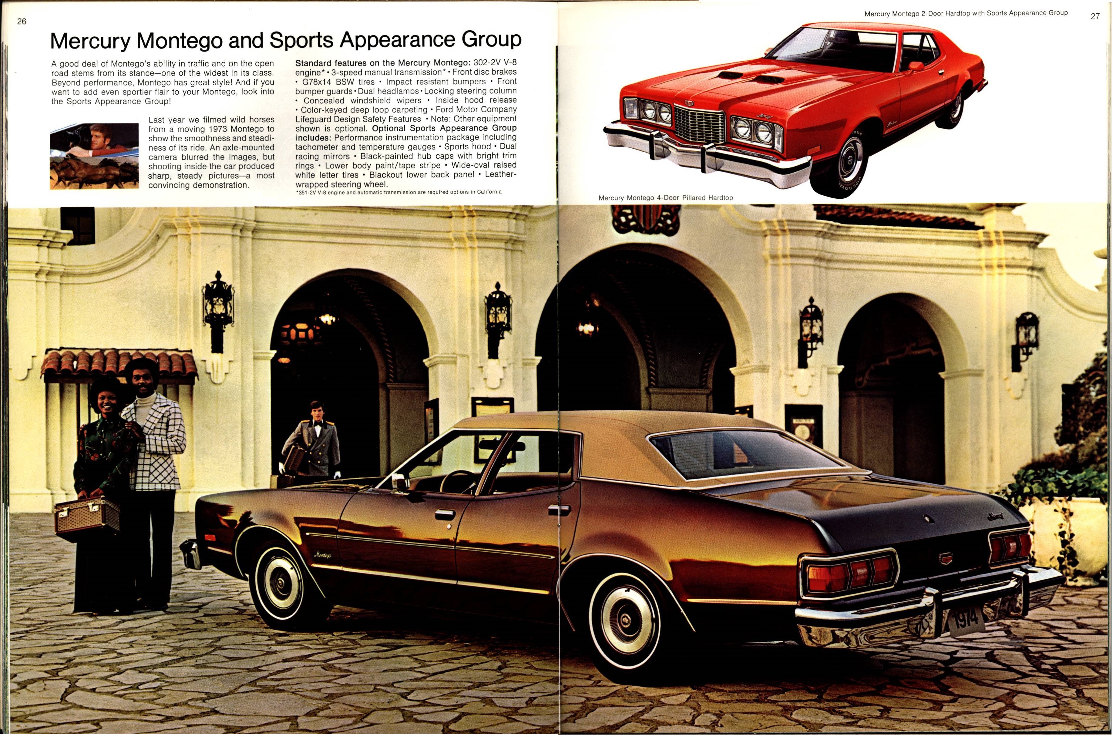 1974 Mercury Full Line Brochure 26-27