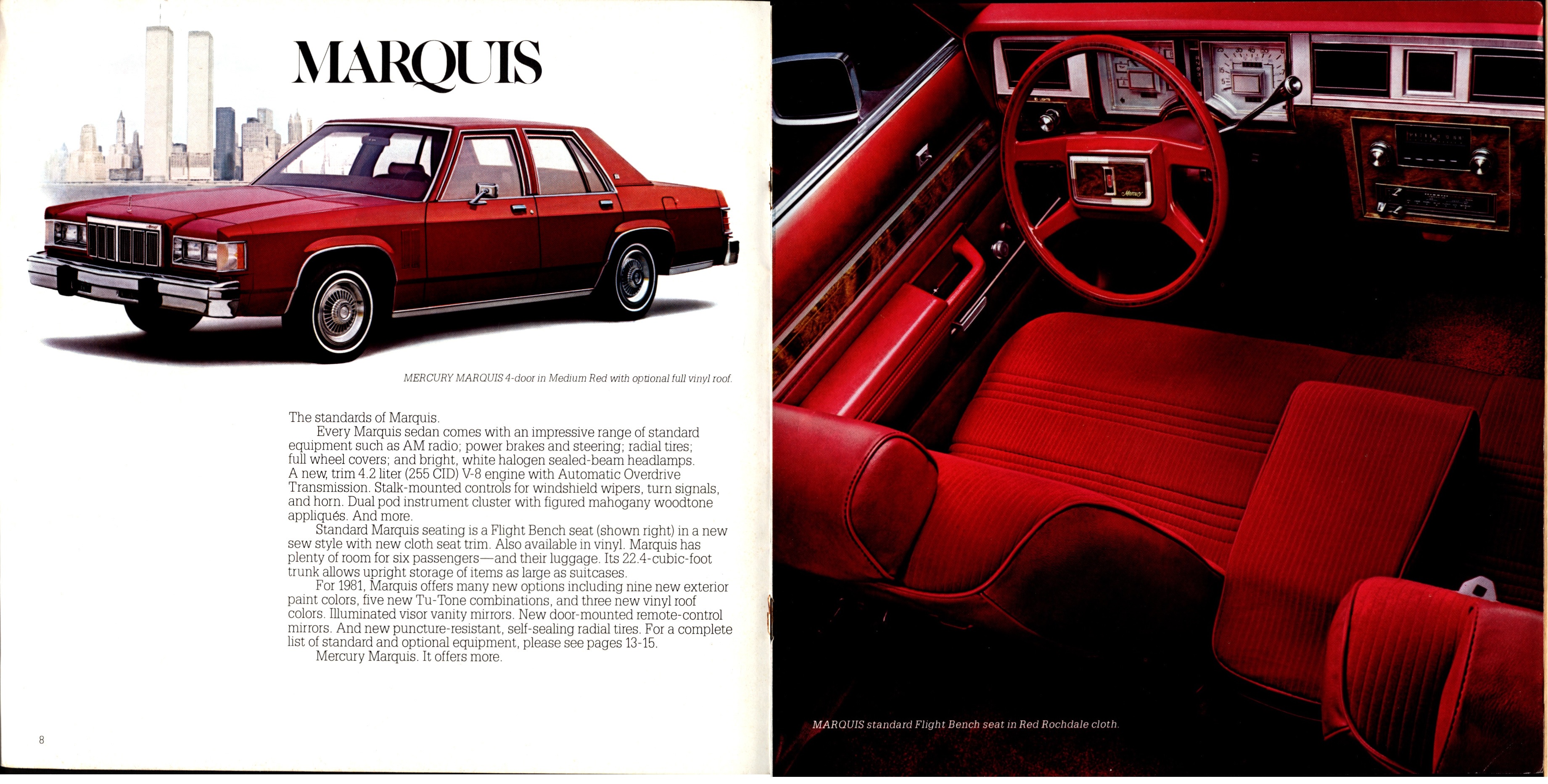 1981 Mercury Marquis Brochure 08-09