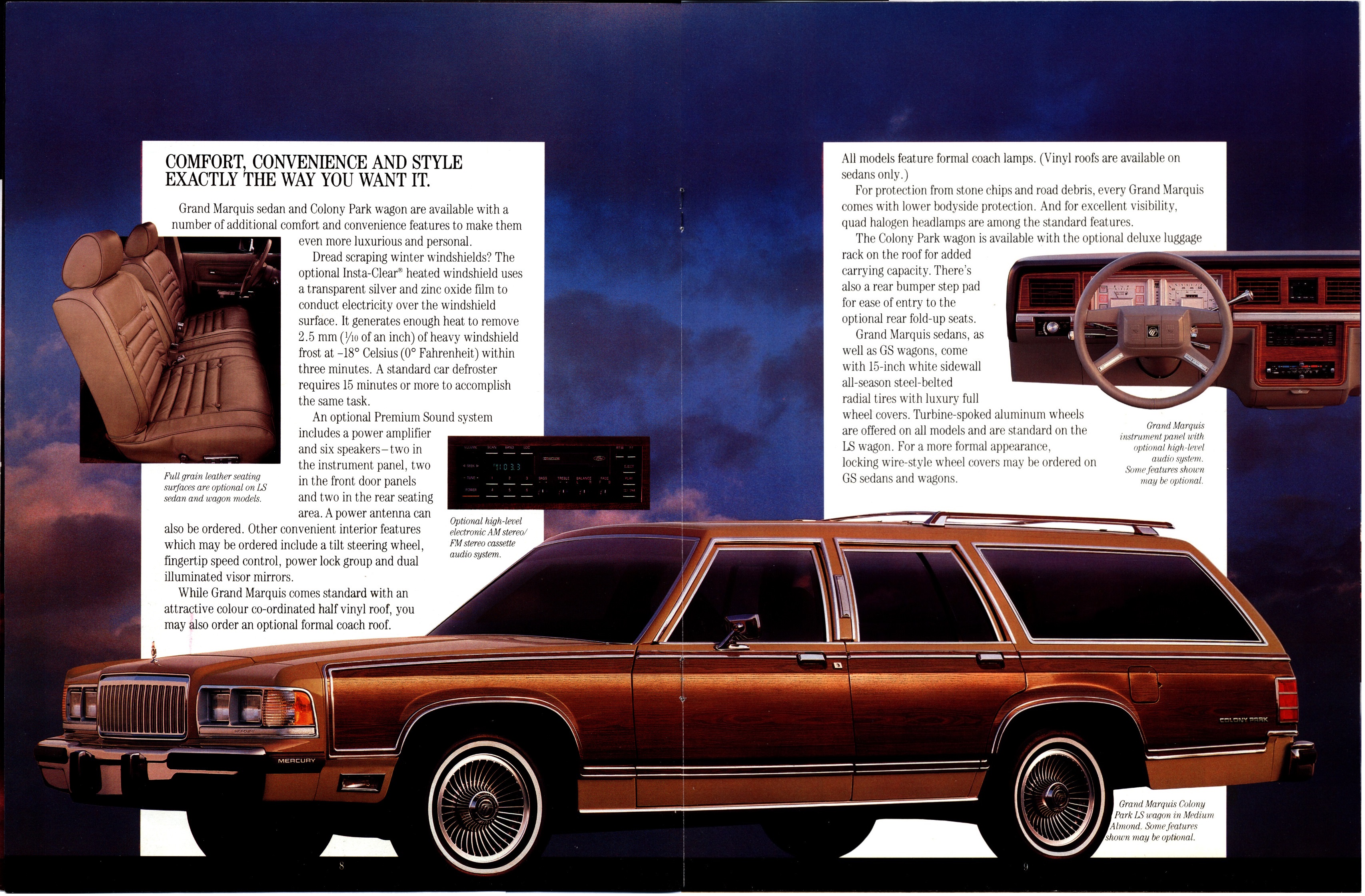 1989 Mercury Grand Marquis Brochure (Cdn) 08-09