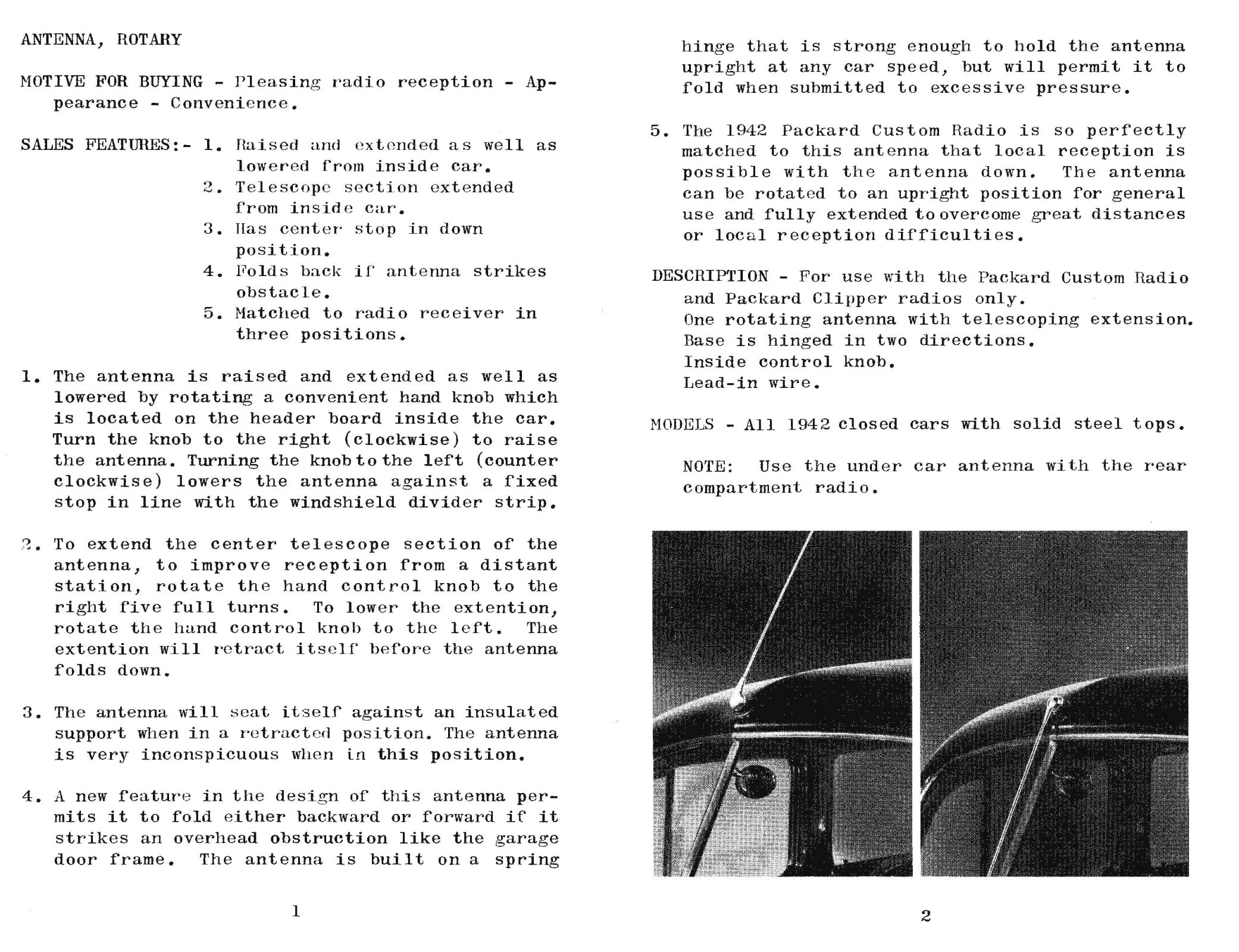 1942 Packard Accessory Data Book-01-02